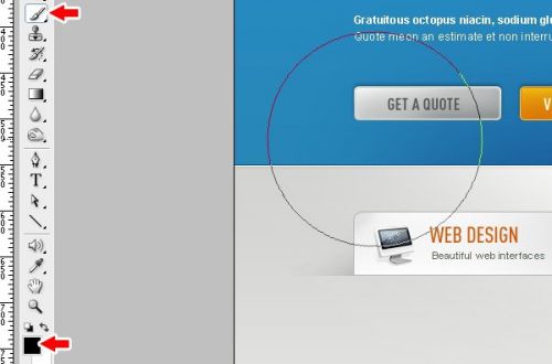آموزش طراحی سایت در فتوشاپ